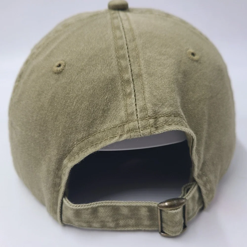 Sacagawea Hat Strapback (Fits Small)‎ Beige Blue Adjustable Lewis & Clark Casual